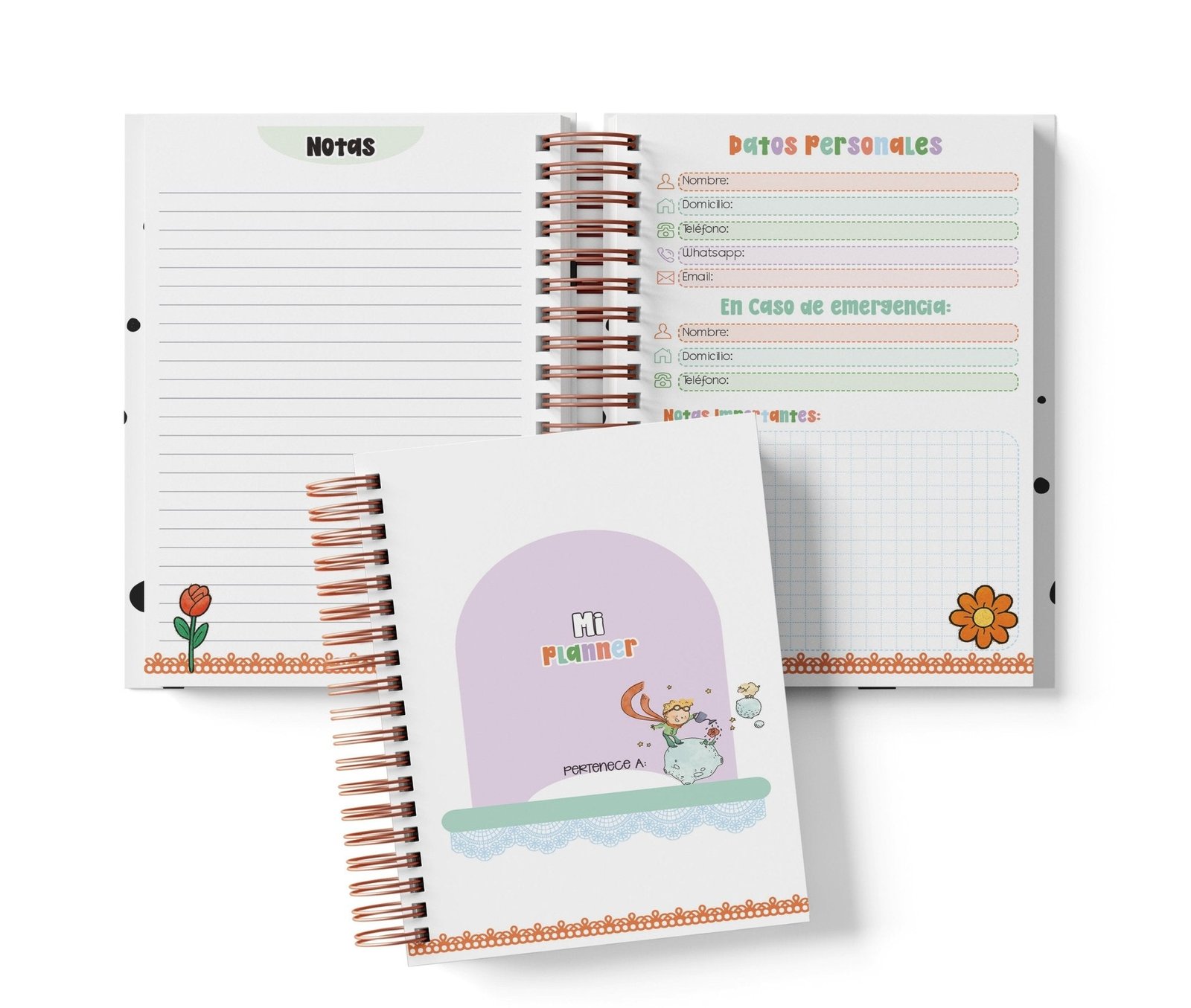 Planner Semanal - El Principito