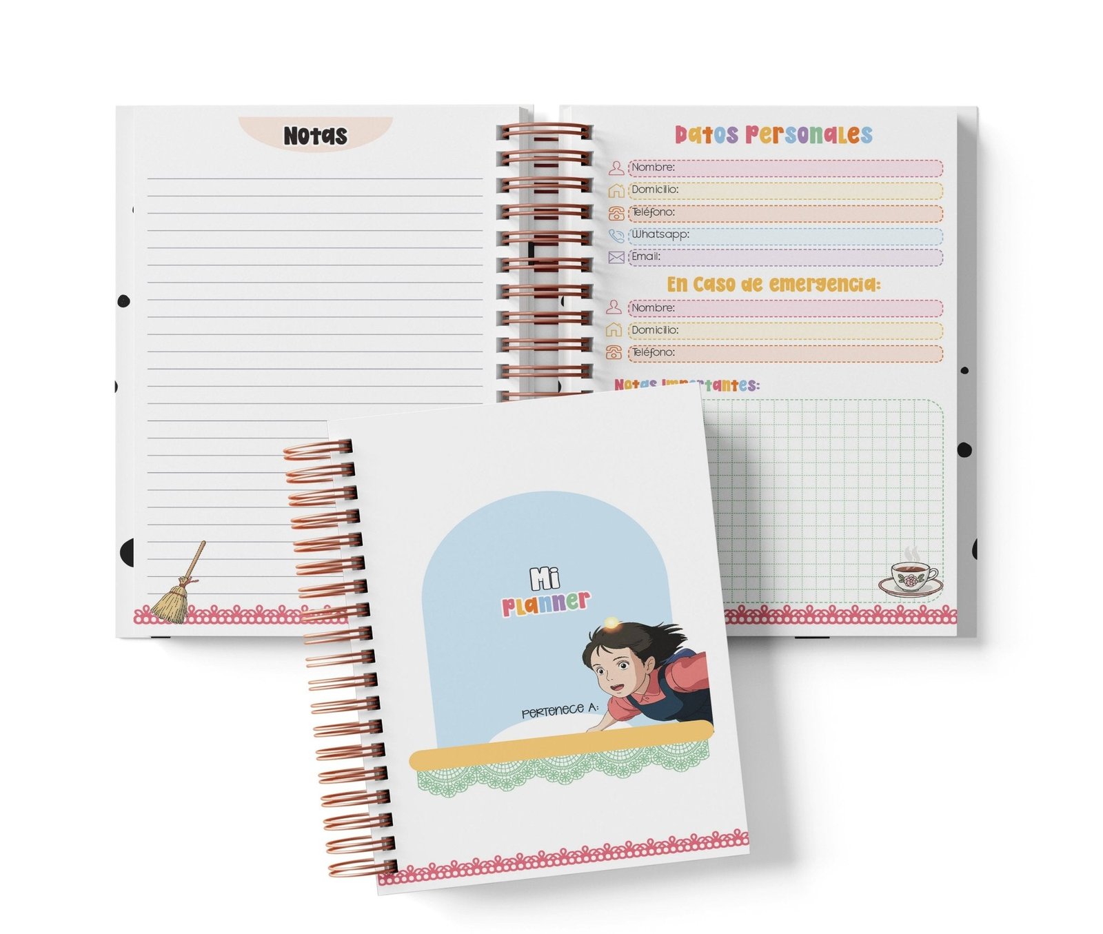 Planner Semanal - Kiki's Delivery Service