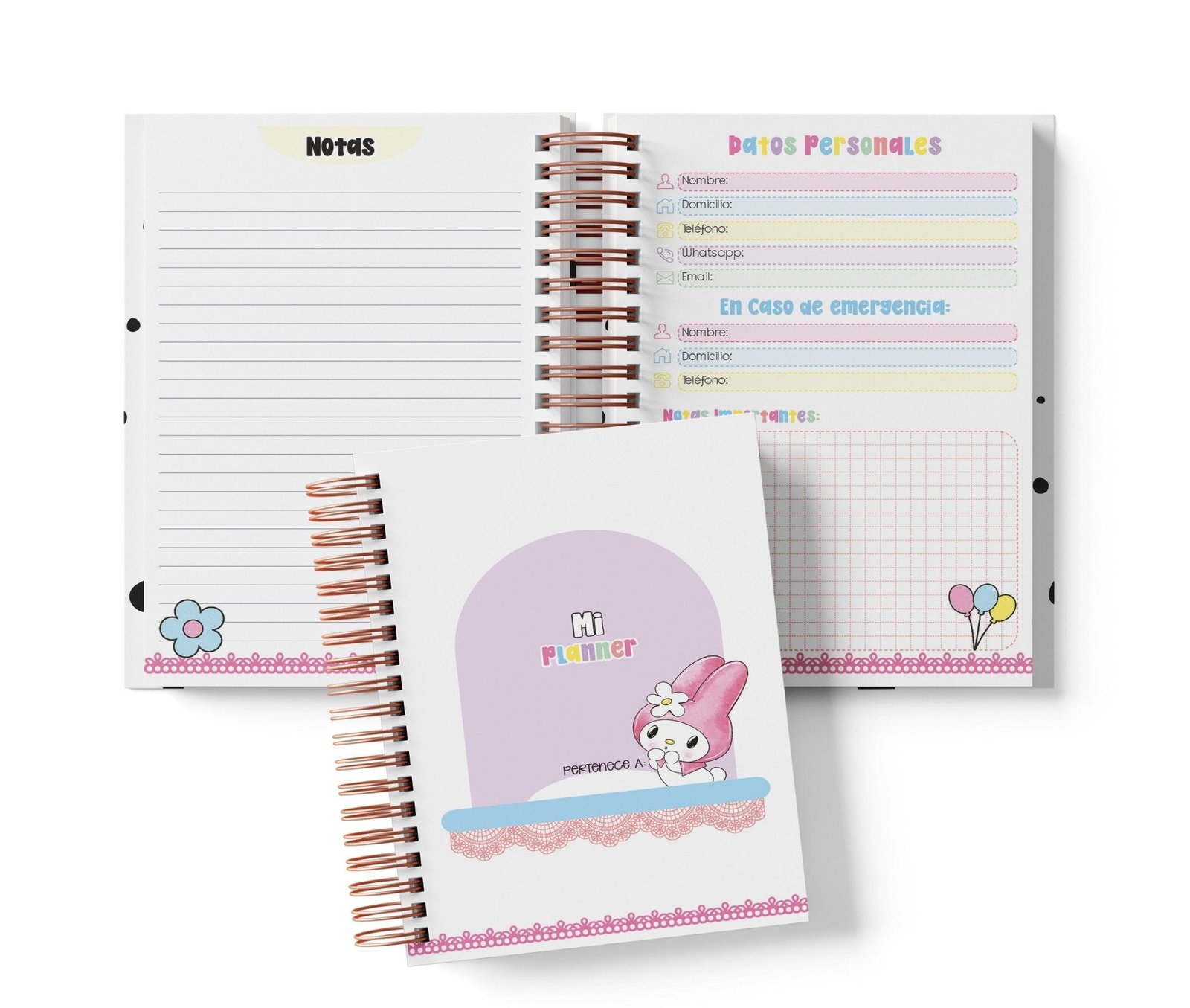 Planner Semanal - My Melody