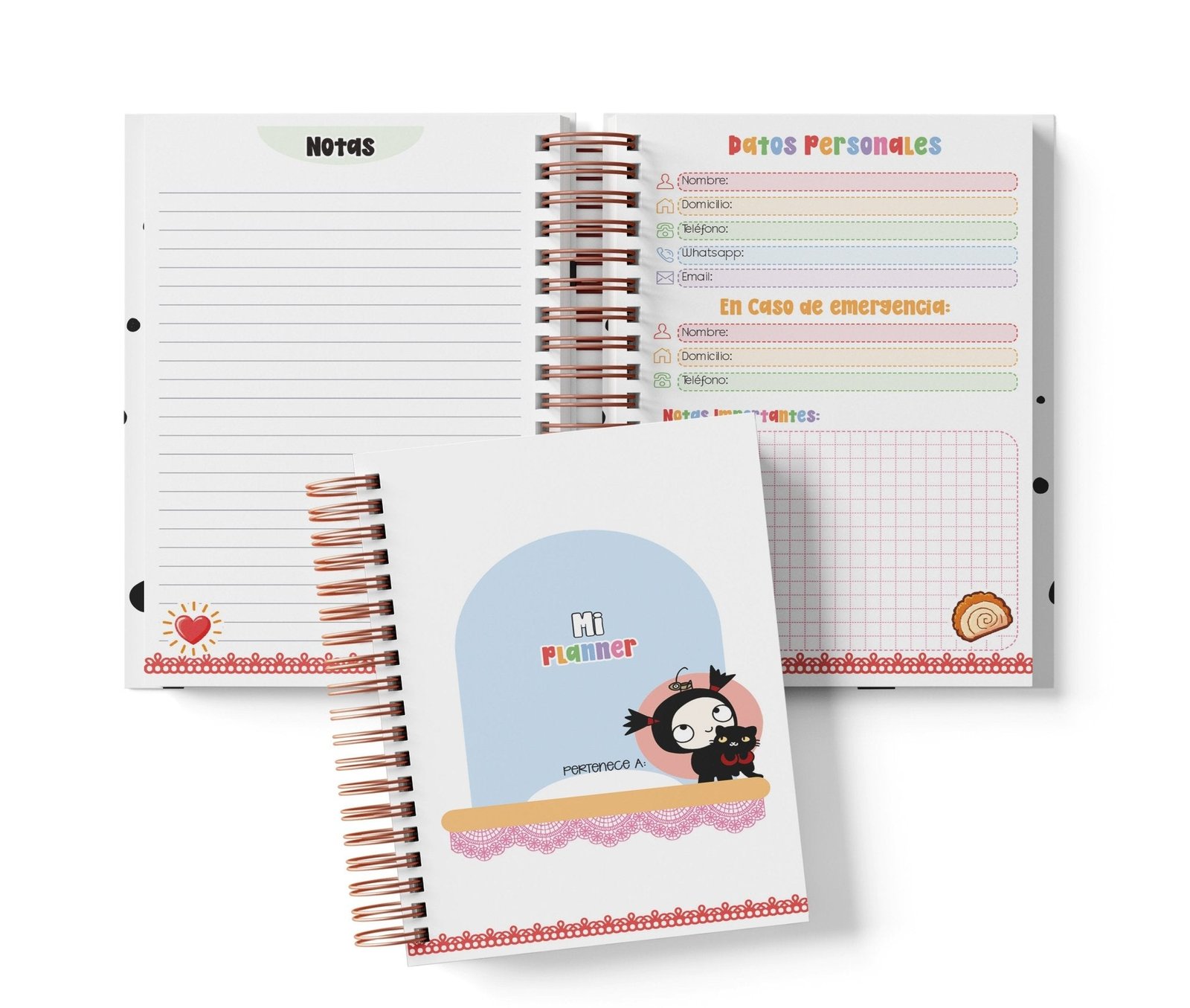 Planner Semanal - Pucca