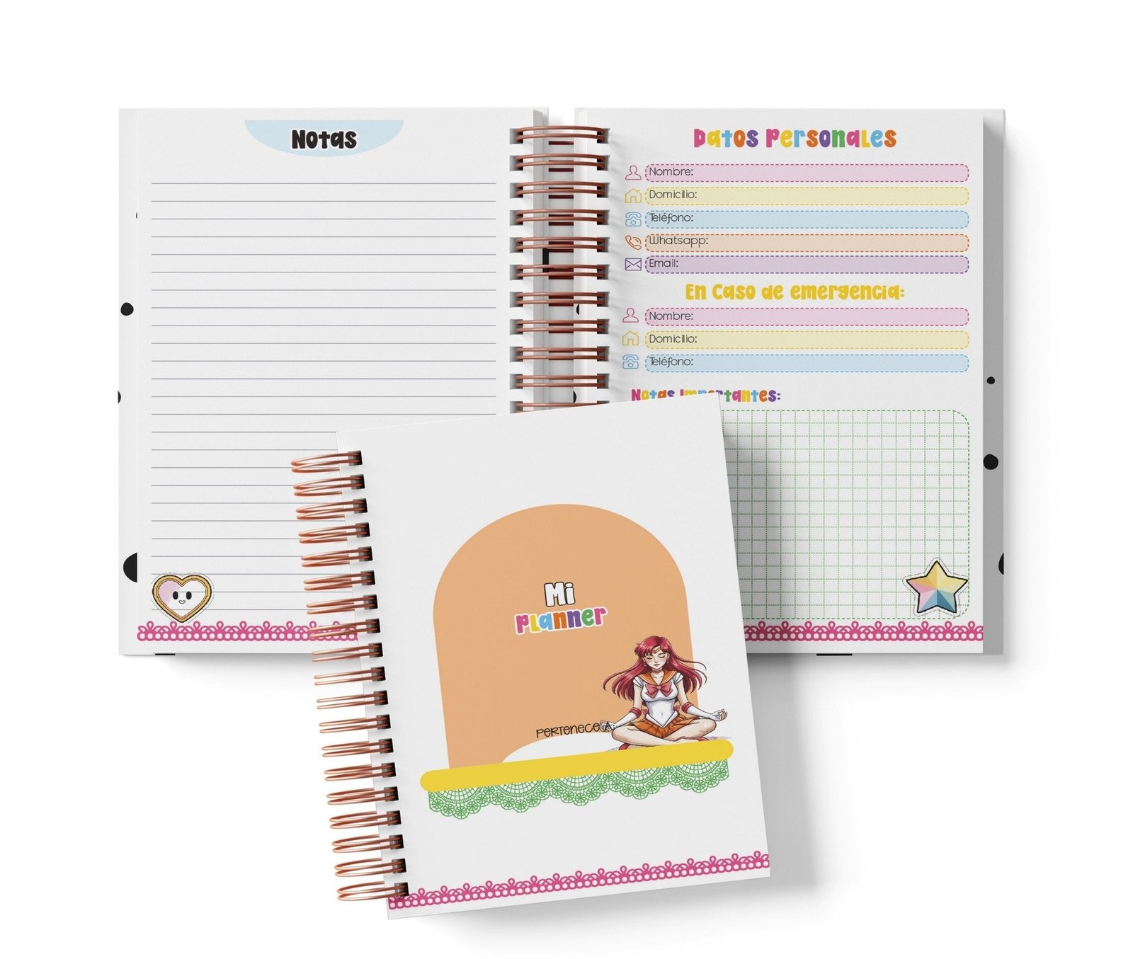 Planner Semanal - Sailor Moon