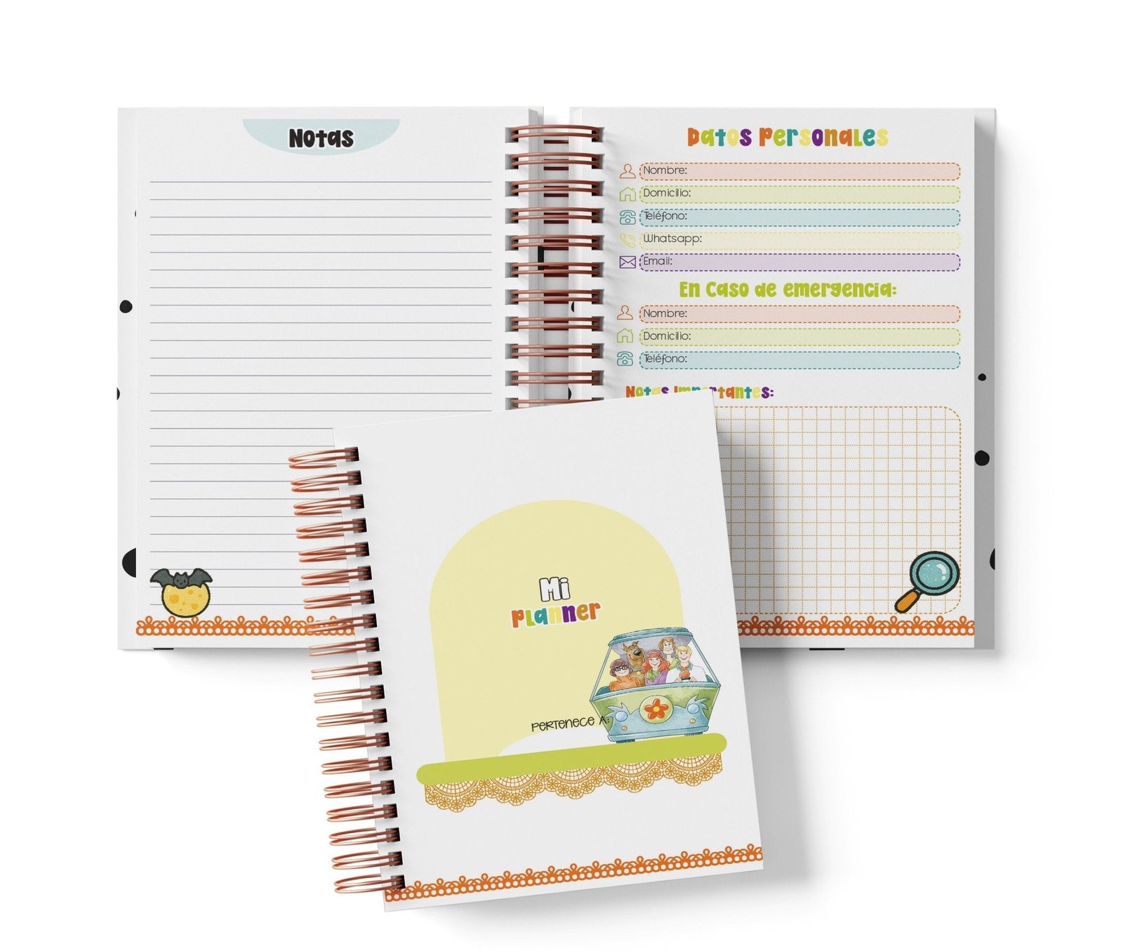 Planner Semanal - Scooby-Doo