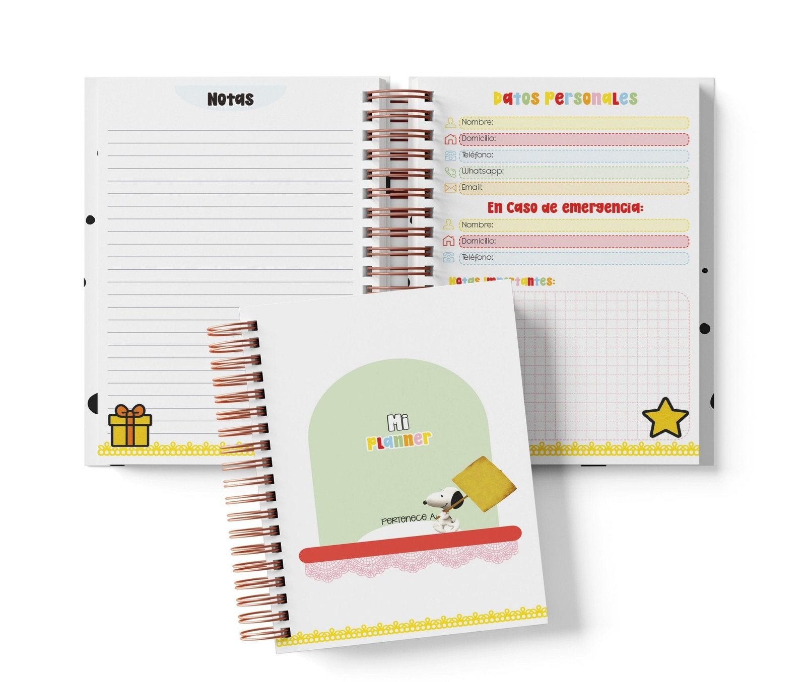 Planner Semanal - Snoopy