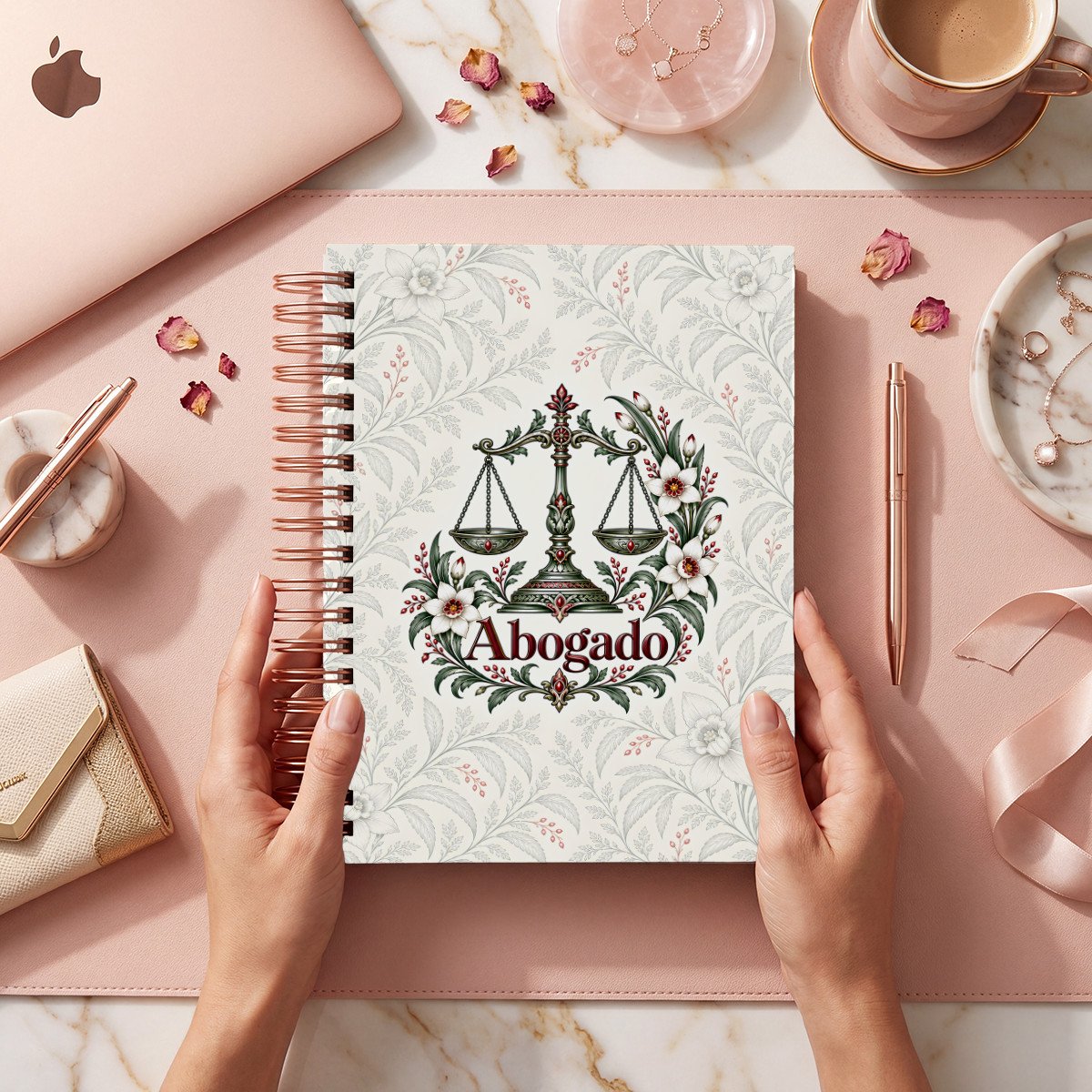 Mockup original BIRD PROFESIONAL: Abogados, diseño M02; portada incluida con su contraportada en la colección completa.